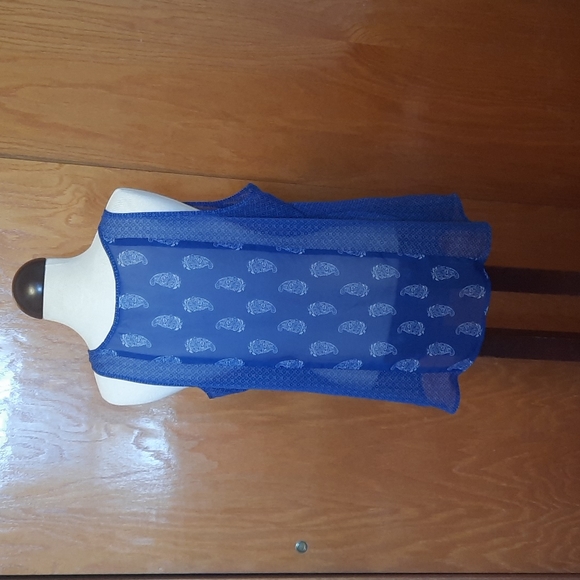 Old Navy Colbat Blue Top - Picture 2 of 3